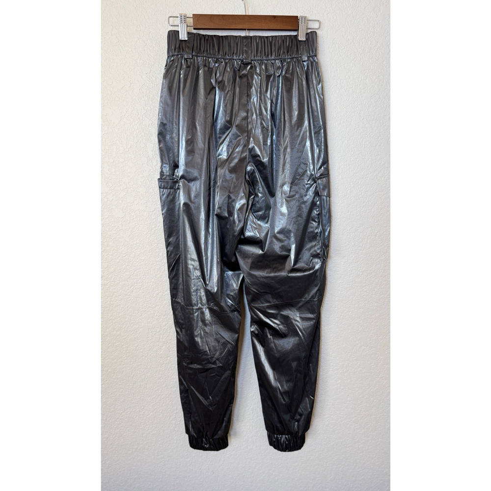 ALO Yoga Womens High-Waist Break Line Cargo Jogger Pants Tech Gorp Cyberpunk XS - Picture 4 of 15
